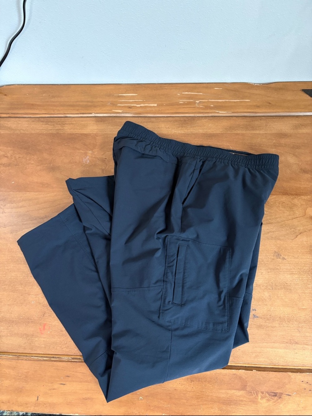 Orvis Black Lined Cargo Performance Pants Size 12 - Picture 12 of 14